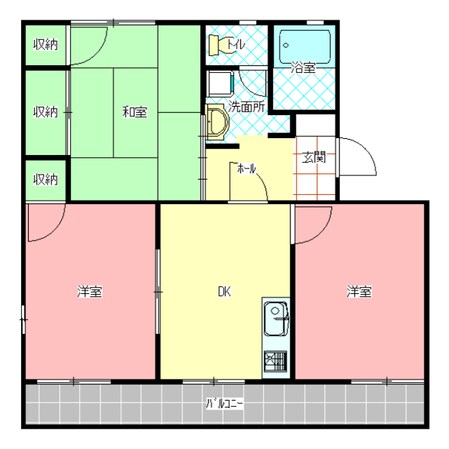 タウニィ鯉渕の物件間取画像